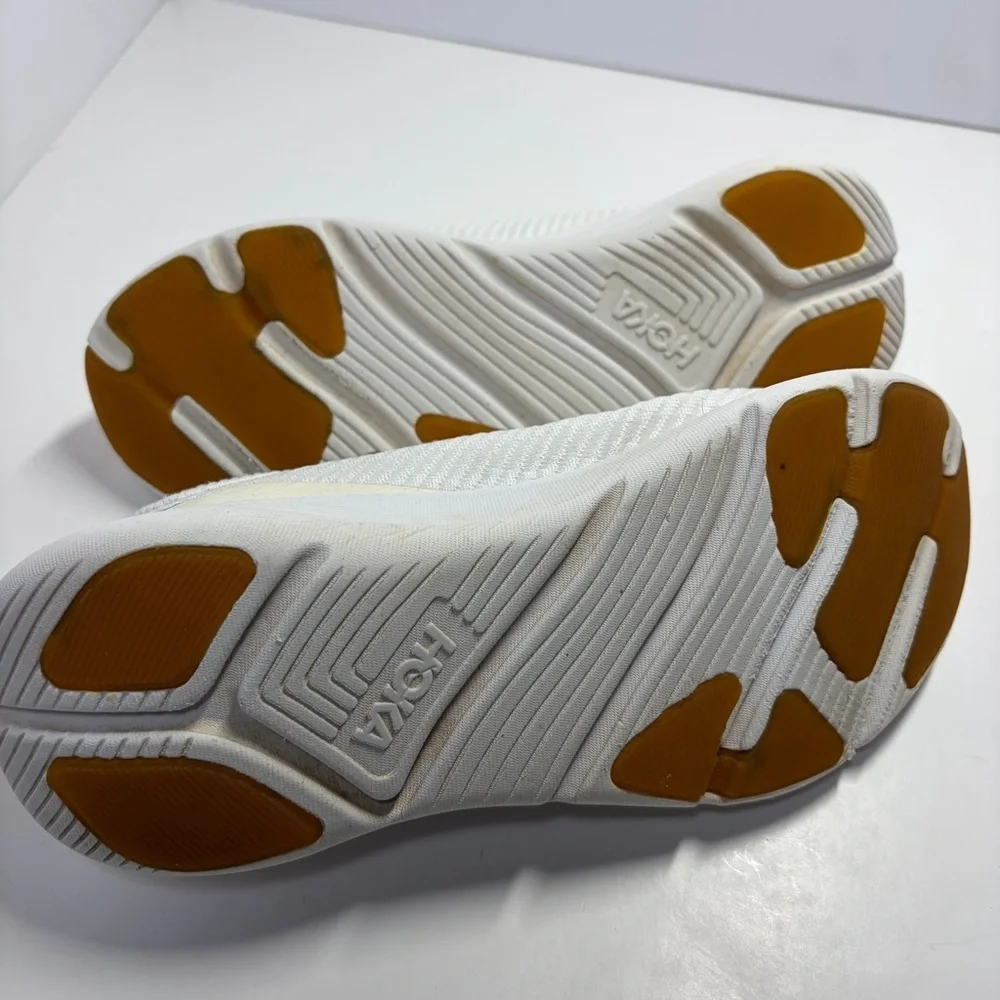 Hoka One One Women’s Solimar 1123075 White Running Shoes Sneakers Size 9.5B Run
